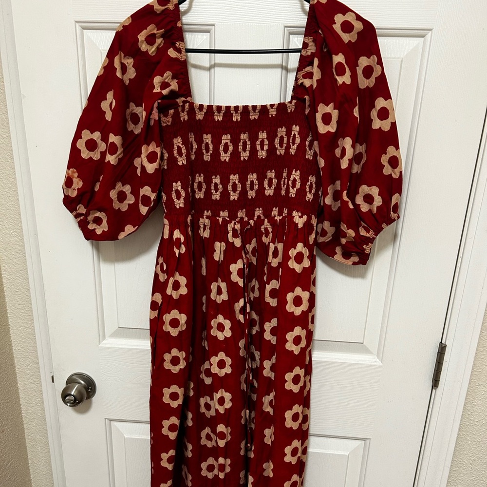 Christy Dawn Katrina dress red floral